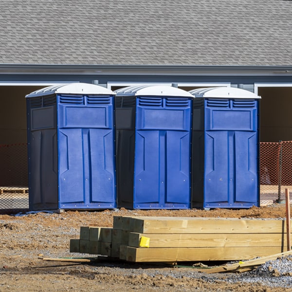 can i customize the exterior of the porta potties with my event logo or branding in Coyne Center IL